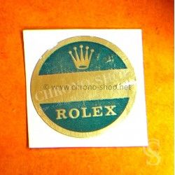 Rolex 60's watch caseback Ø21mm Blank gold Green Sticker Submariner, GMT, Explorer, Daytona 6263, 5512, 5513, 1680, 6542, 6241