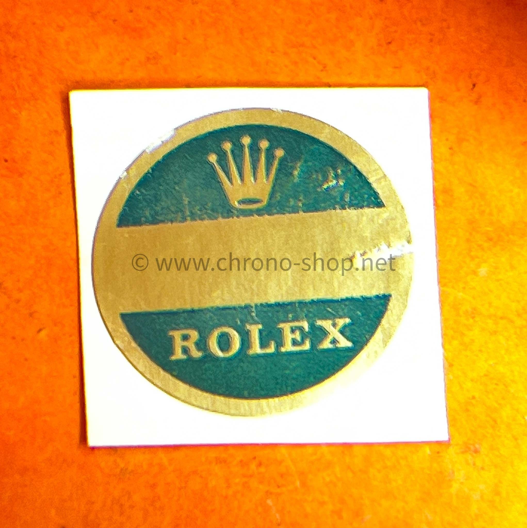 Rolex Rare Sticker Adhésif vert 21mm Montres Submariner, GMT, Explorer, Daytona 6263, 5512, 5513, 1680, 1655, 6542, 1016, 6241