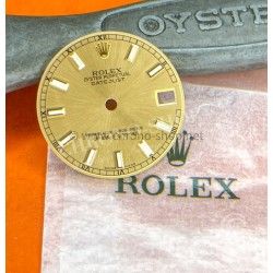 ROLEX CADRAN CHAMPAGNE LUMINOVA MONTRES ROLEX DATEJUST MEDIUM REF 68008,68278, 68278,78273,178278,68273 cal 2135