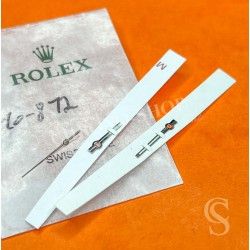 Rolex Genuines OEM Luminova White gold handset oyster Perpetual 116034,116000 Cal 3130 ref 410-812