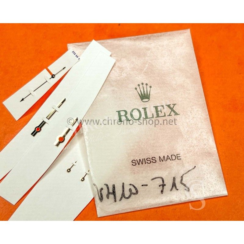 ROLEX NEW Chromalight gold handset 18kt Ref V410-715 DAYTONA watches Ref 116508,116518,116523,116528 cal 4130
