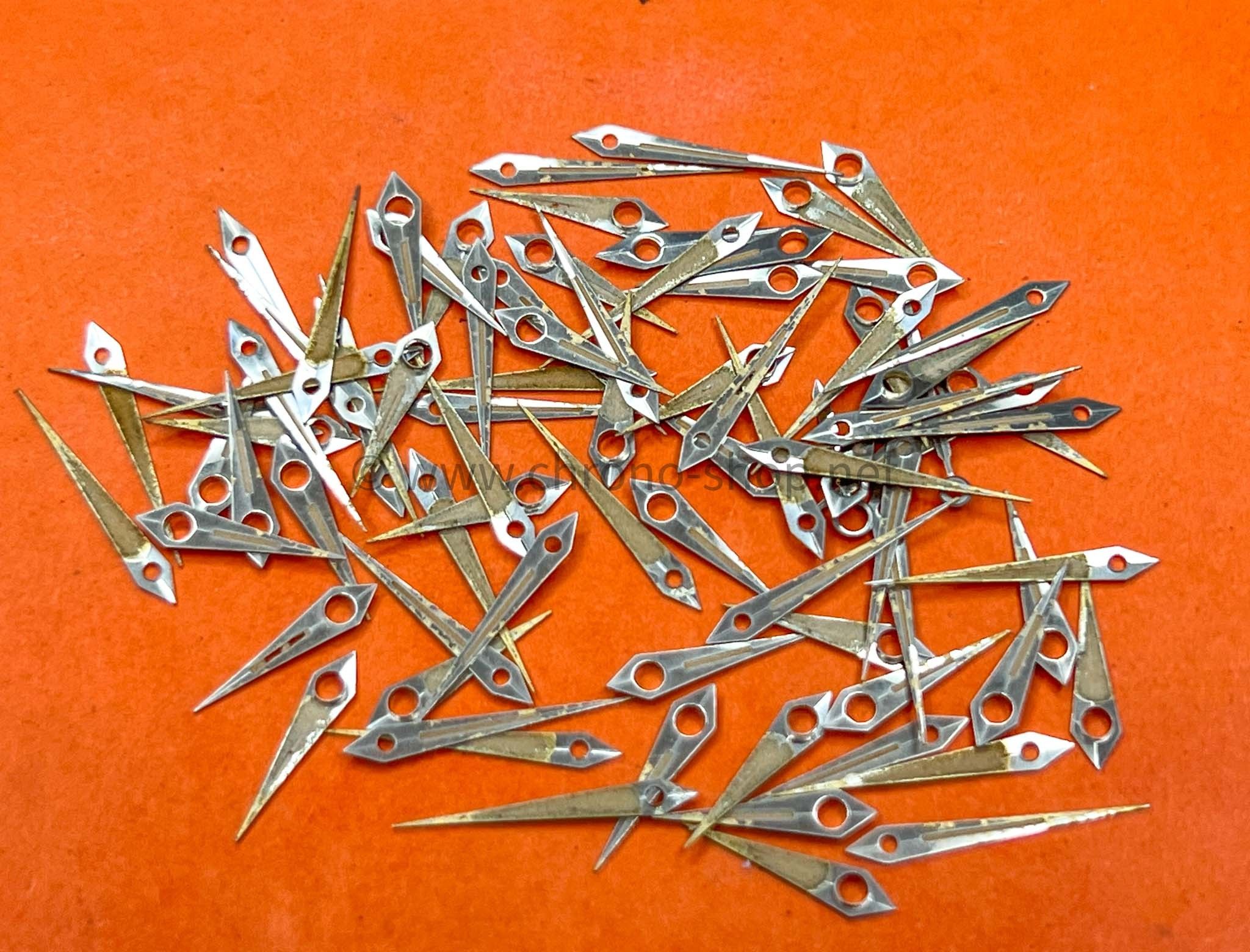 Lot D'aiguilles Anciennes Pour Montre De Poche - Horlogerie Vintage - Pièces D'occasion Pour Collectionneurs