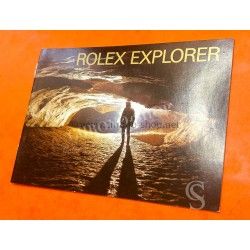 Rolex Vintage Genuine 2002 Rolex Explorer I & II Watches Owners Manual Colorful Booklet Manual German Instructions 114270,16570