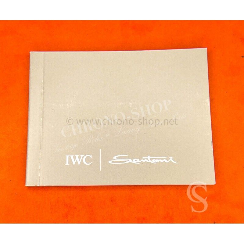 IWC SCHAFFHAUSEN Mini Leather strap Booklet SANTONI Big Pilot,Spitfire,Portuguese,Ingenieur,Da Vinci,Portofino watches.
