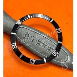 Rolex Original Watch part Submariner watches 14060,14060M Jet Black bezel Luminova insert Inlay spare for sale