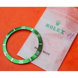 ♛ Rare Original Rolex Submariner date 16610 LV Green bezel insert Stainless Steel ♛