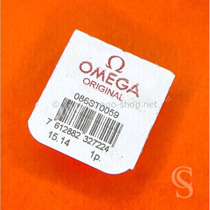 Omega Originale pièce horlogerie poussoir champignon acier Ref 086ST0059 Speedmaster Moonwatch Chronograph St 145.0022