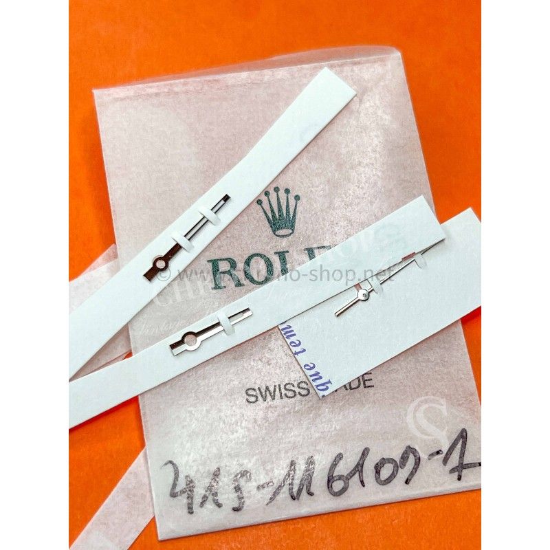 Rolex 116109 Datejust Luminova Batons style handset White gold Genuine 116109,16019,16014,16030,16220,16200
