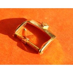 ORIGINALE BOUCLE ARDILLON ROLEX PLAQUE OR EN 16mm / 18mm pour bracelets cuir 20mm