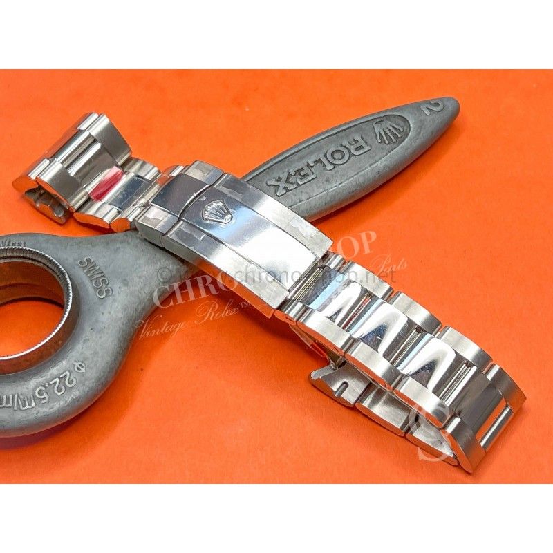 Rolex 72610 Authentique Bracelet acier oyster NEUF montres 21mm Oyster 41mm Datejust II 126300,126334