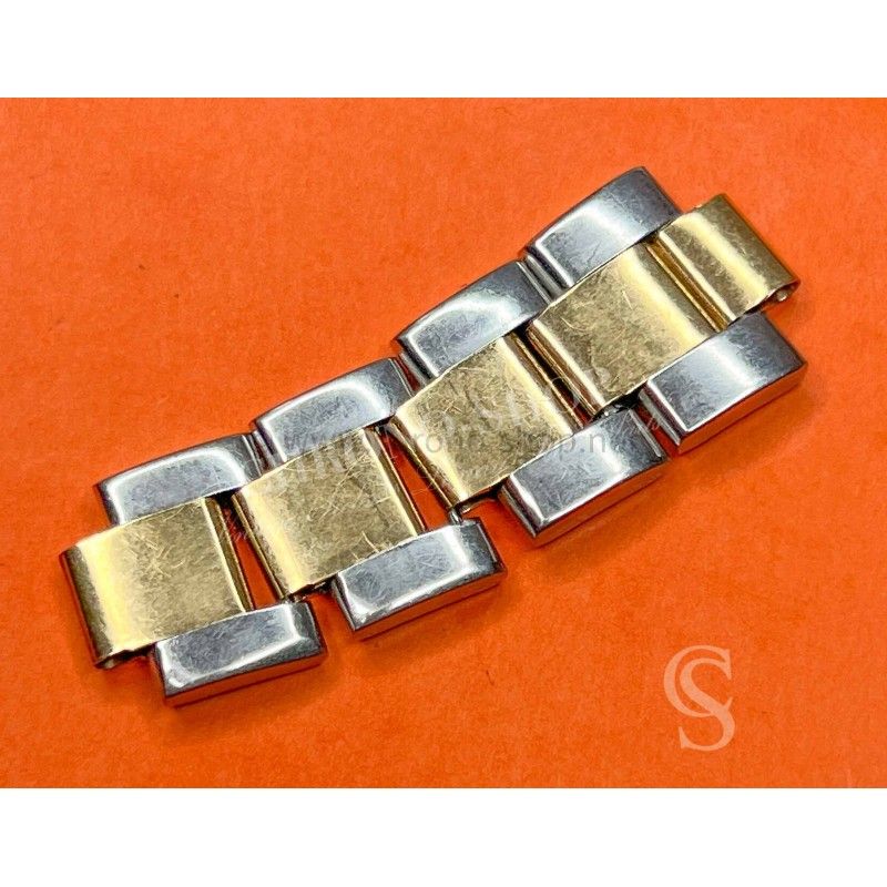 Rolex 78353-17 Oyster Gold 18Kt Steel Links parts 14mm fit 17mm half bracelet oyster solid links tutone for restore