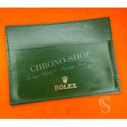 Rolex 2009-2013 Exclusive Collectible smooth leather Green guarantee warranty Card Holder paper documents watches guarantee