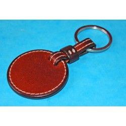 Accessories / Rolex Brown Leather Key Ring Holder