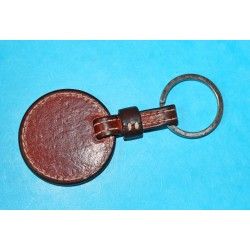 Accessories / Rolex Brown Leather Key Ring Holder