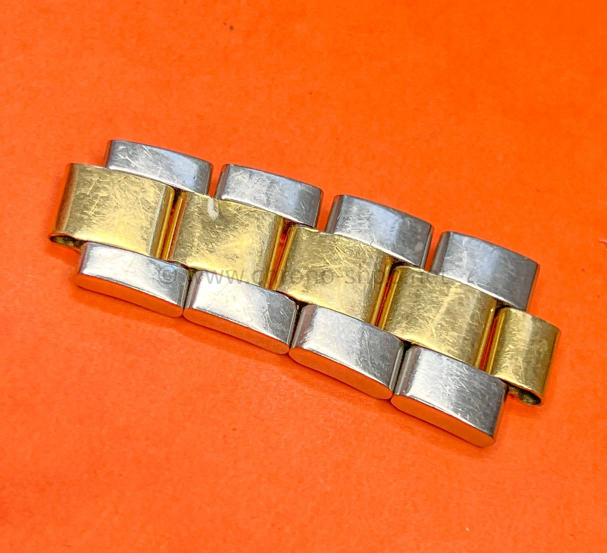 Rolex lot maillons or acier 14mm Brin bracelet 78353-19 liens bitons blindés montres Oyster Perpetual,Air king,Precision