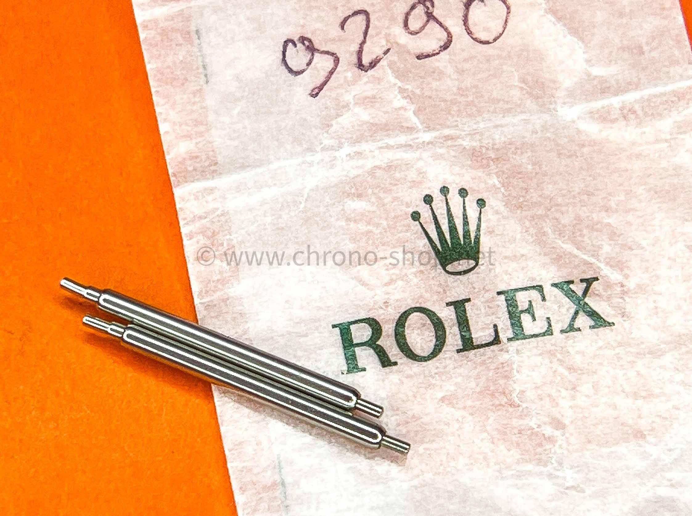 Rolex originales paire de pompes acier goupilles Ref 23-9290 bracelet 20mm montres