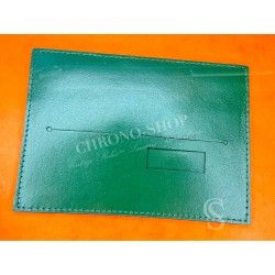 Rolex 2006-2009 Exclusive Collectible Fir Grained leather Green guarantee warranty Card Holder paper documents watches guarantee