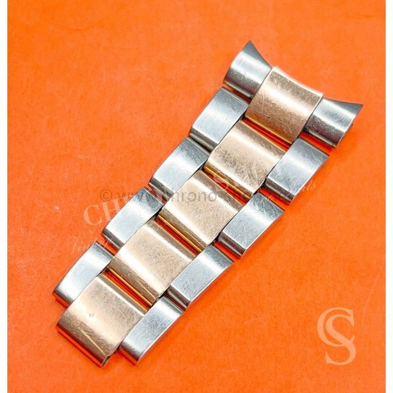 Rolex rare half tutone bracelet 72201 20/16 757 everose & Ssteel Yacht-Master 116621,126621,GMT MASTER 126711CHNR