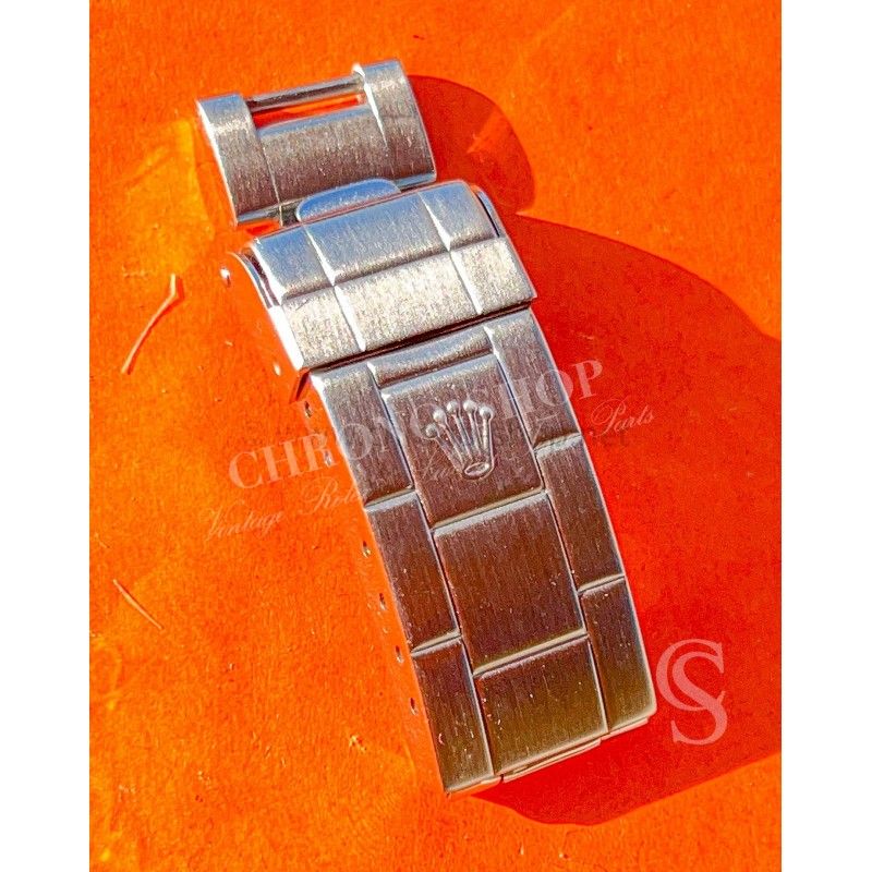 Rolex 16660, 16600 Sea-Dweller watch Ref 93160A Folding Fliplock Clasp Bracelet part 20mm Triple six Buckle Year clasp 2006 OP9