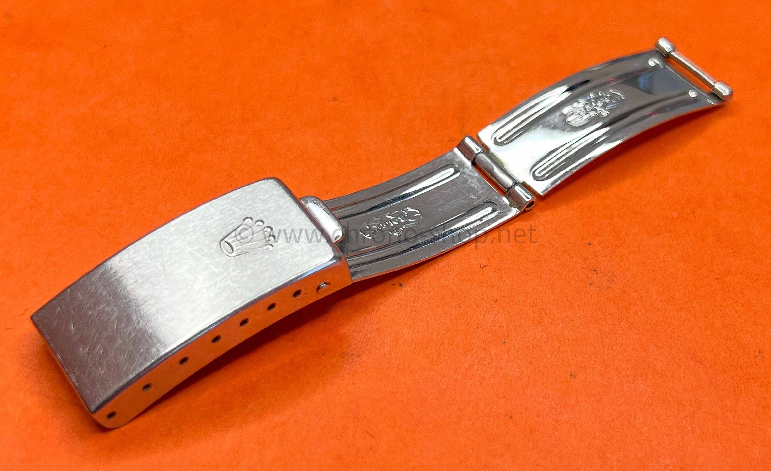 Rolex Genuine Rare preowned Watch Folding Clasp buckle jubilee bracelet Mid Size Ref 62523d 17mm