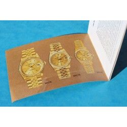 1987 BOOKLET ROLEX DATEJUST 16014, 16253, 16078, 68278, 69173, 16253 & Lady Datejust French language
