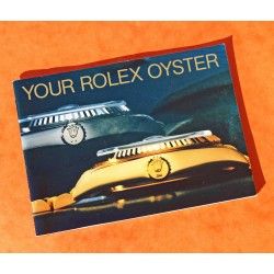 BOOKLET ROLEX "YOUR ROLEX OYSTER" 1988 SUBMARINER DAYDATE OYSTERQUARTZ DATEJUST GOLD