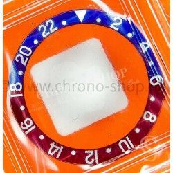 ROLEX GMT MASTER 1675 FAT FONT SERIFS PEPSI INSERT NOS ULTRA RARE 1675,16750 GMT Master Blue/Red PEPSI Bezel watch 24H