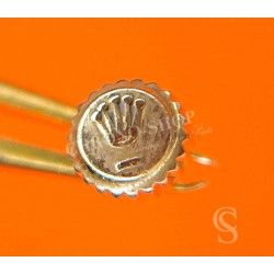 Rolex PREOWNED WATCH PART WINDING CROWN 24-480-8 MONOBLOC 18K YELLOW GOLD TWINLOCK Ø5.30mm