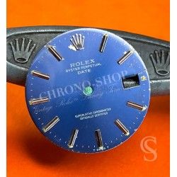 ROLEX BLUE COLOR WATCH DIAL OYSTER PERPETUAL DATE ref 1500, 1501, 1503, 1505 Cal 1570, 1560 FOR RESTORE