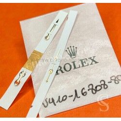 Rolex Set Aiguilles Or jaune Montres Submariner Date 16808,16803 Cal 3035 Luminova NOS Ref V410-16808-80