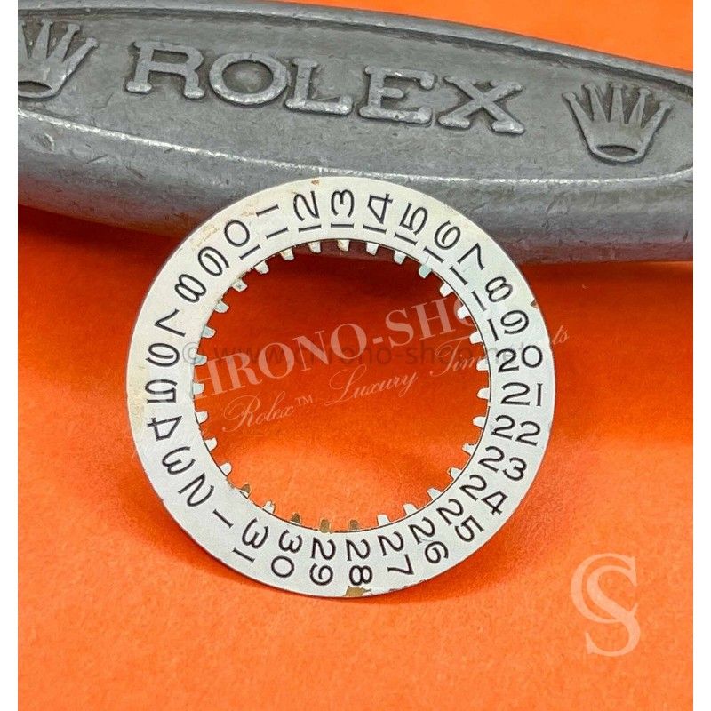 Genuine Rolex 3035-5099 Vintage 80's White Date Indicator Wheel Disc Caliber 3035 submariner 16800,168000, Datejust 16xxx