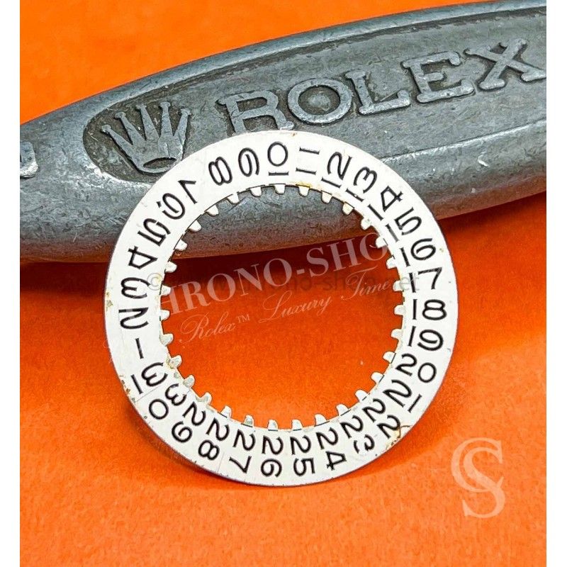 Genuine Rolex 3035-5099 Vintage 80's White Date Indicator Wheel Disc Caliber 3035 submariner 16800,168000, Datejust 16xxx