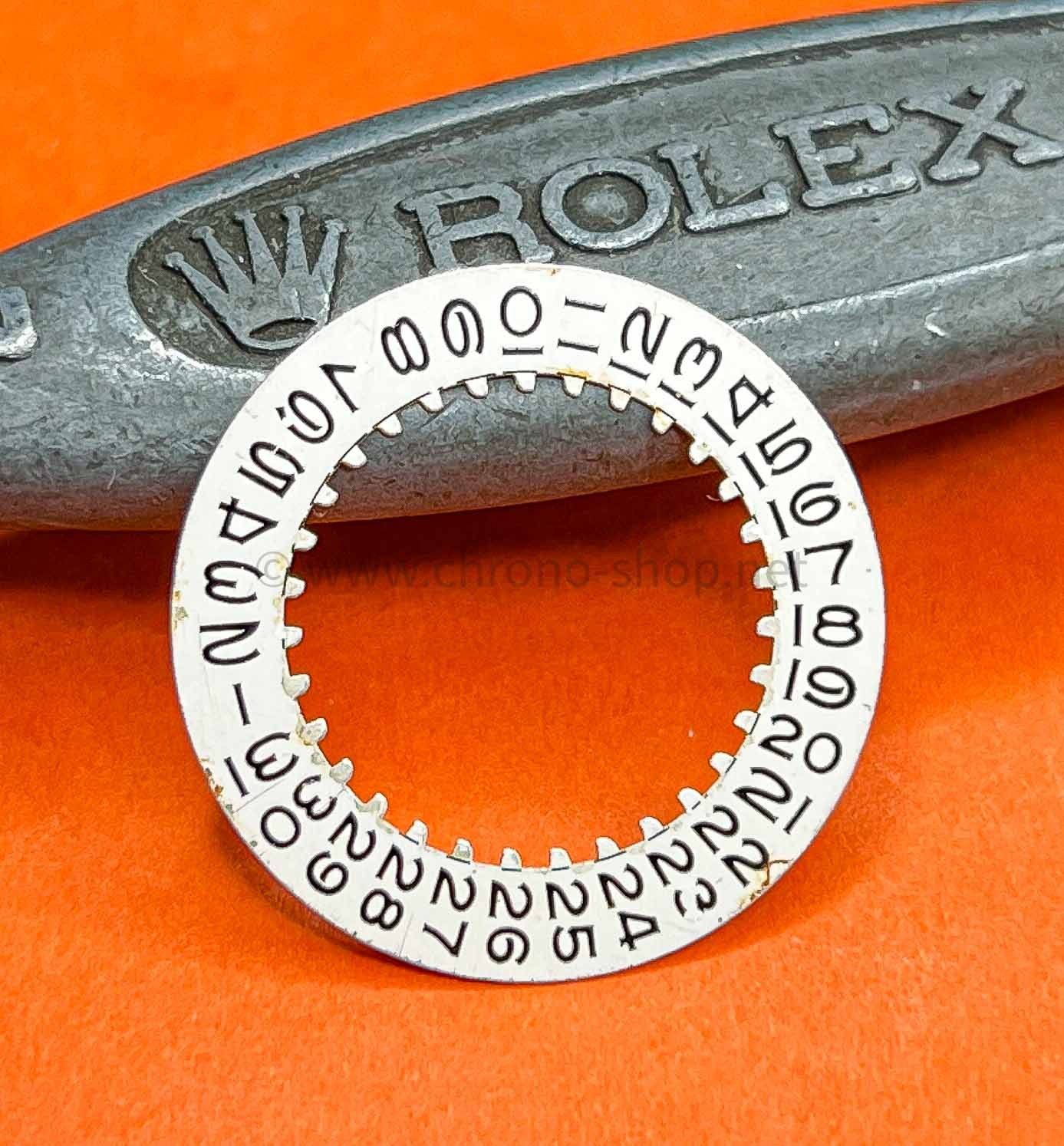 Genuine Rolex 3035-5099 Vintage 80's White Date Indicator Wheel Disc Caliber 3035 submariner 16800,168000, Datejust 16xxx