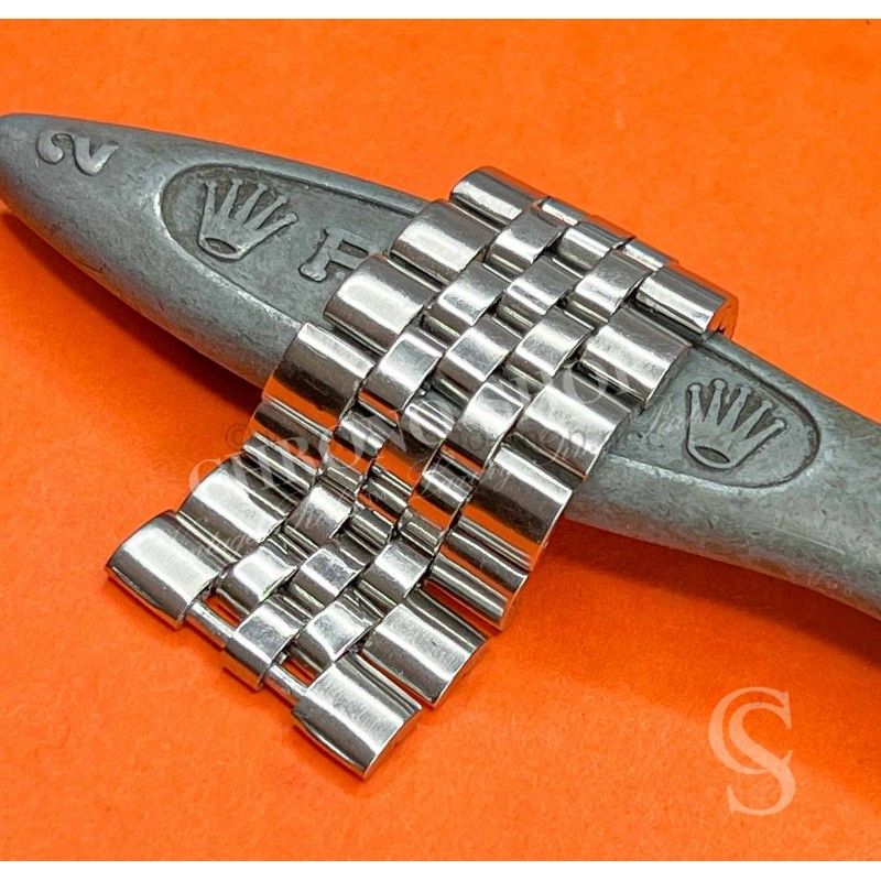 Rolex Rare Vintage Folding Watch Folded Links Long Part Jubilee ref 6251H Bipolished GMT 6542,1675,1016,Datejust