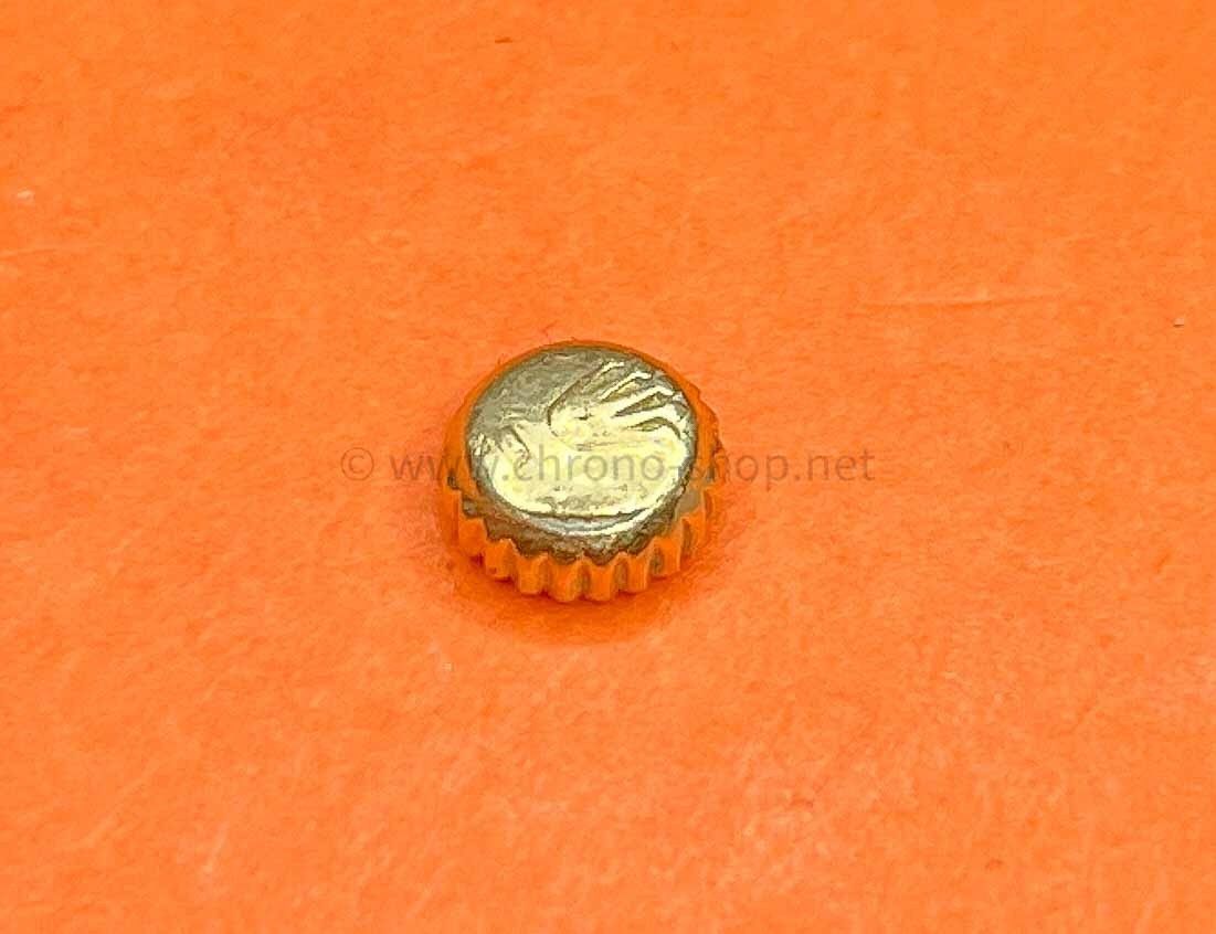 Couronne De Remontoir Pour Montre - Plaquée Or Jaune - Diamètre 5.60 Mm - Neuf Sans étiquette - Fabriqué En France