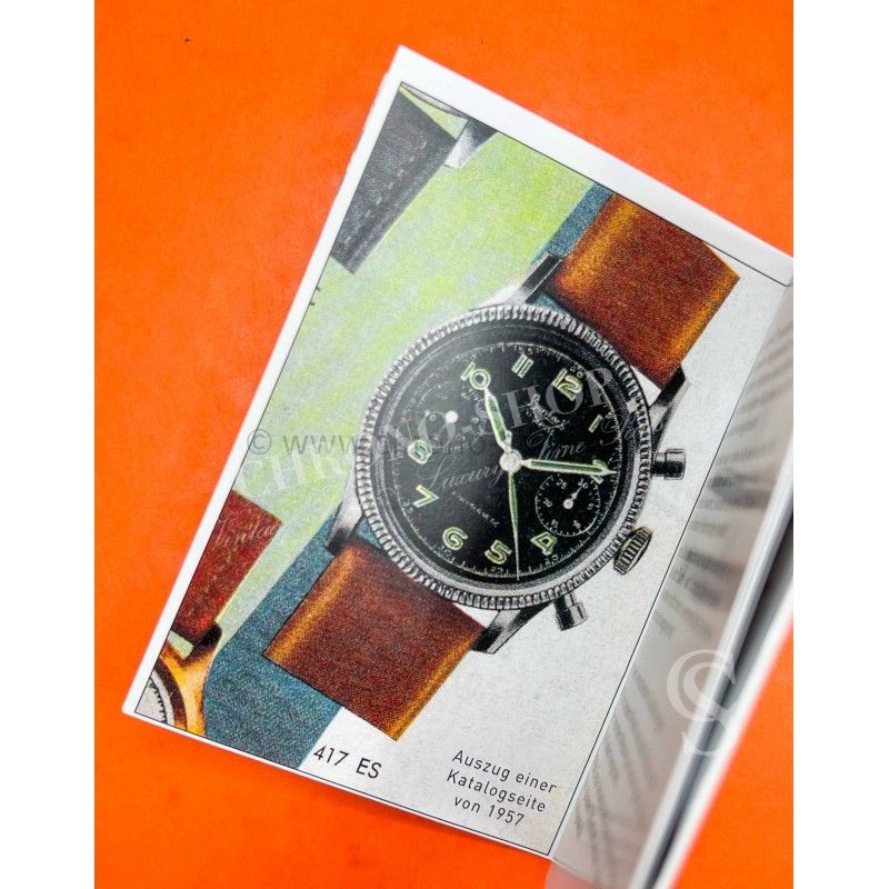 Hanhart Livret La montre de Steve Mcqueen Motobiker Watch Pioneer 417 Bronze The Rake Limited Edition
