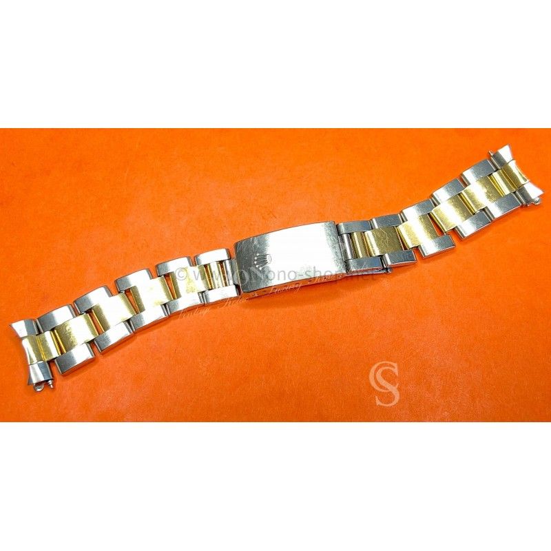 Rolex 2006 Oyster Perpetual Date/18Kt -ssteel 17mm Oyster tutone Bracelet 78353-17 With 451B Ends links