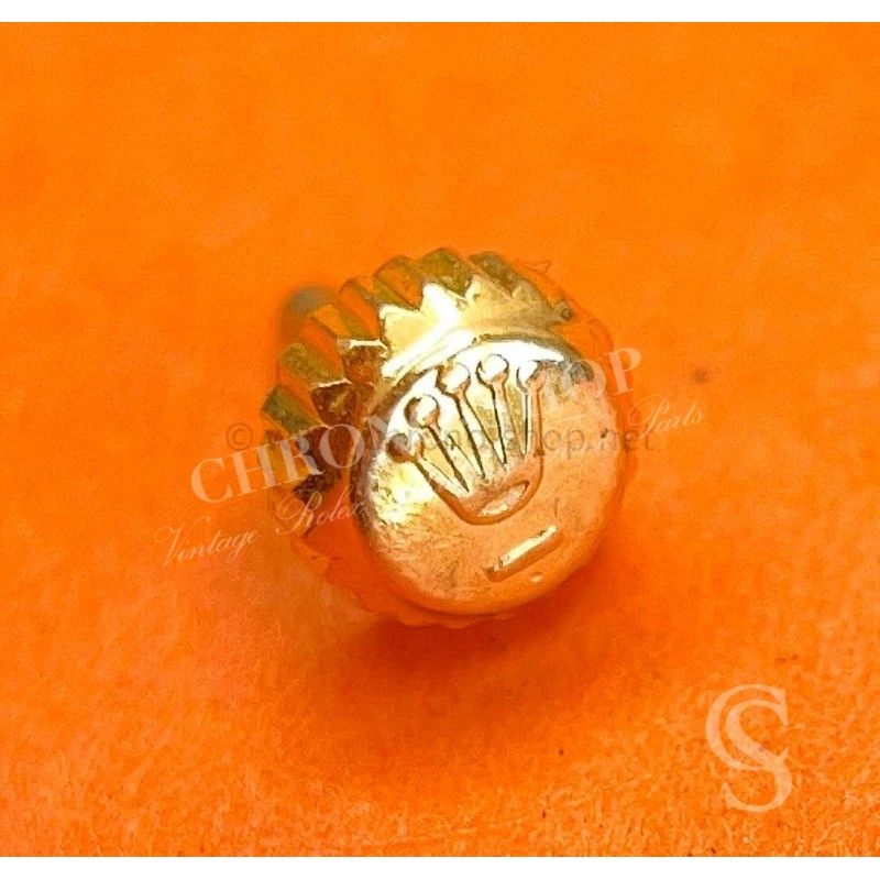 Rolex WATCH PART TWINLOCK WINDING CROWN 24-480-8 MONOBLOC 18K YELLOW GOLD TWINLOCK Ø5.30mm LADIES DATEJUST 69173,69178