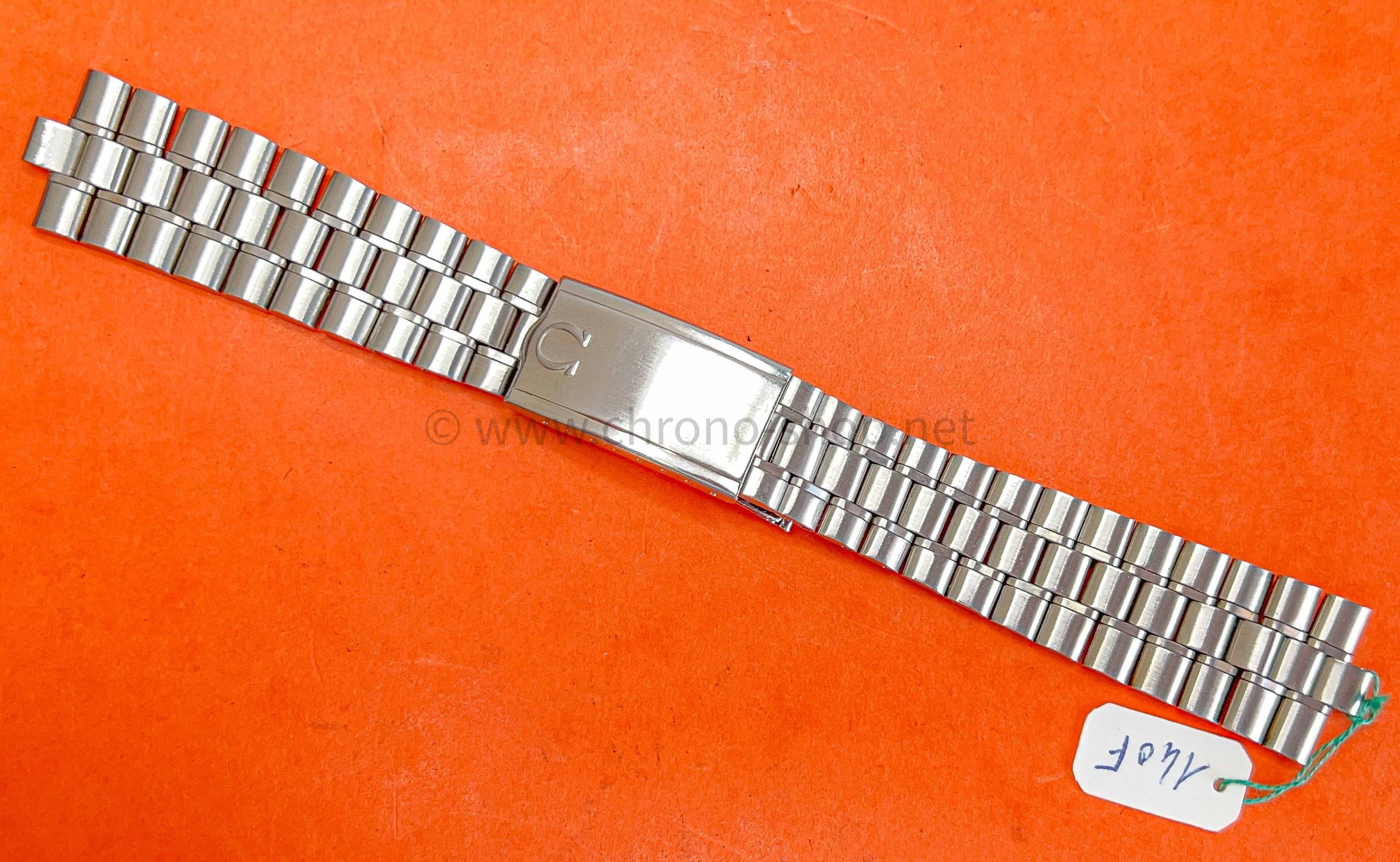 Omega Rare NOS Genuine  Ssteel 1968 Watch Bracelet 1116 Speedmaster 145.022,105.012-66,145022-68