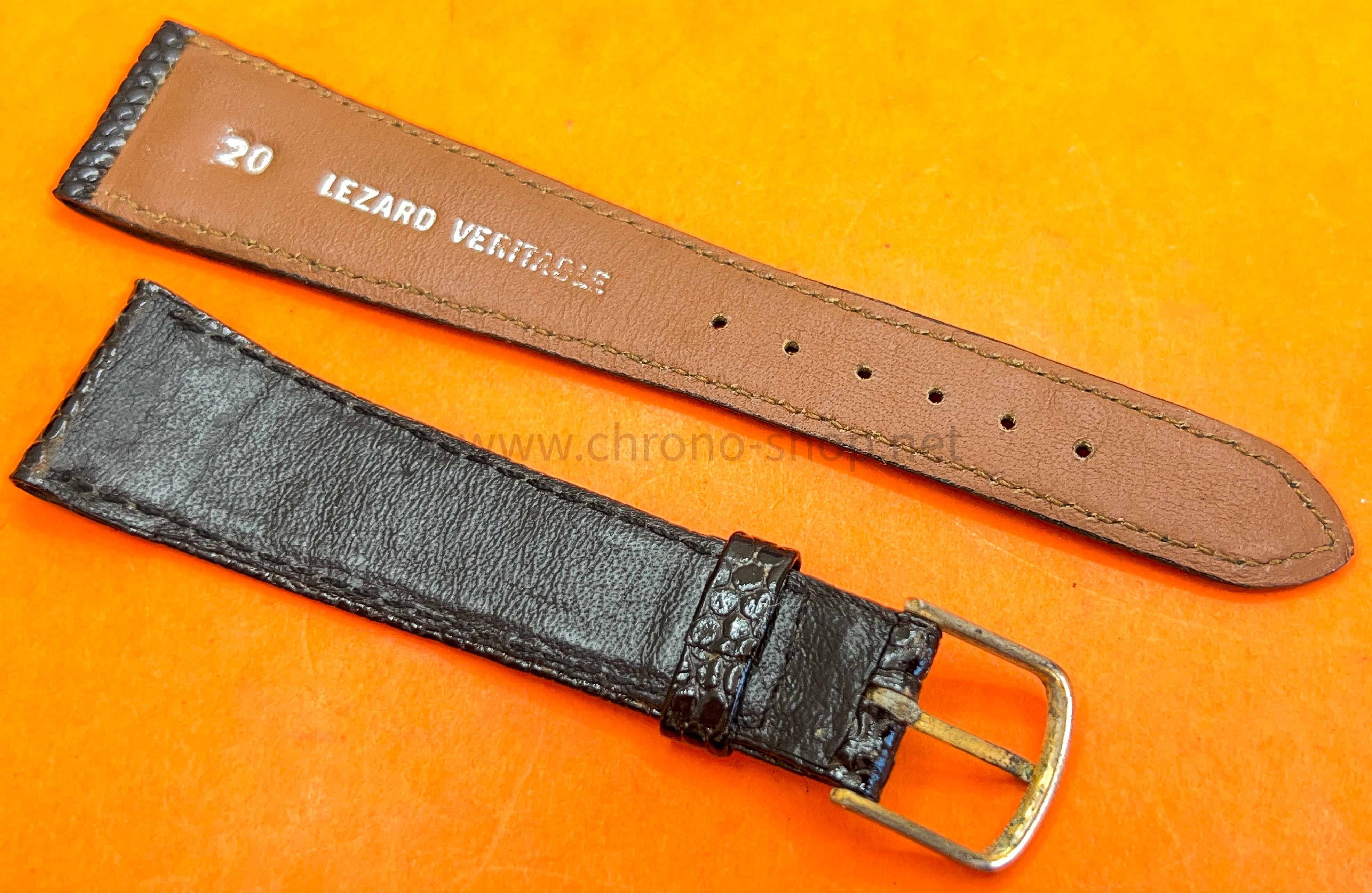 Lizard skin watch strap deals