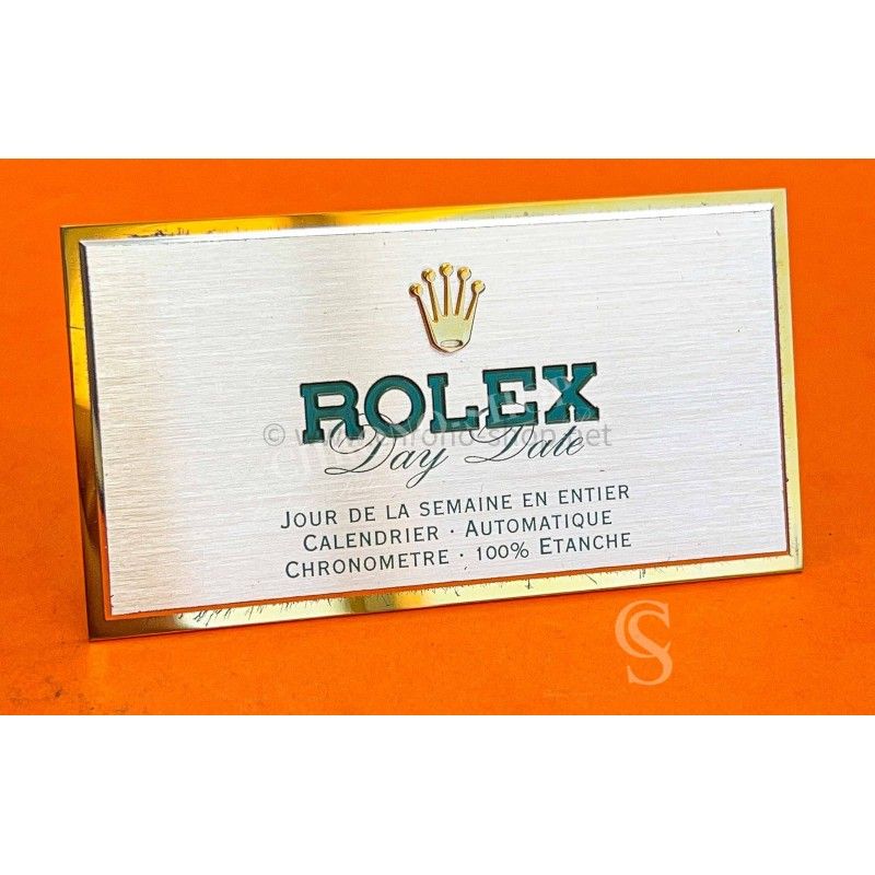 Rolex Bijouterie Vintage présentoir affichage...