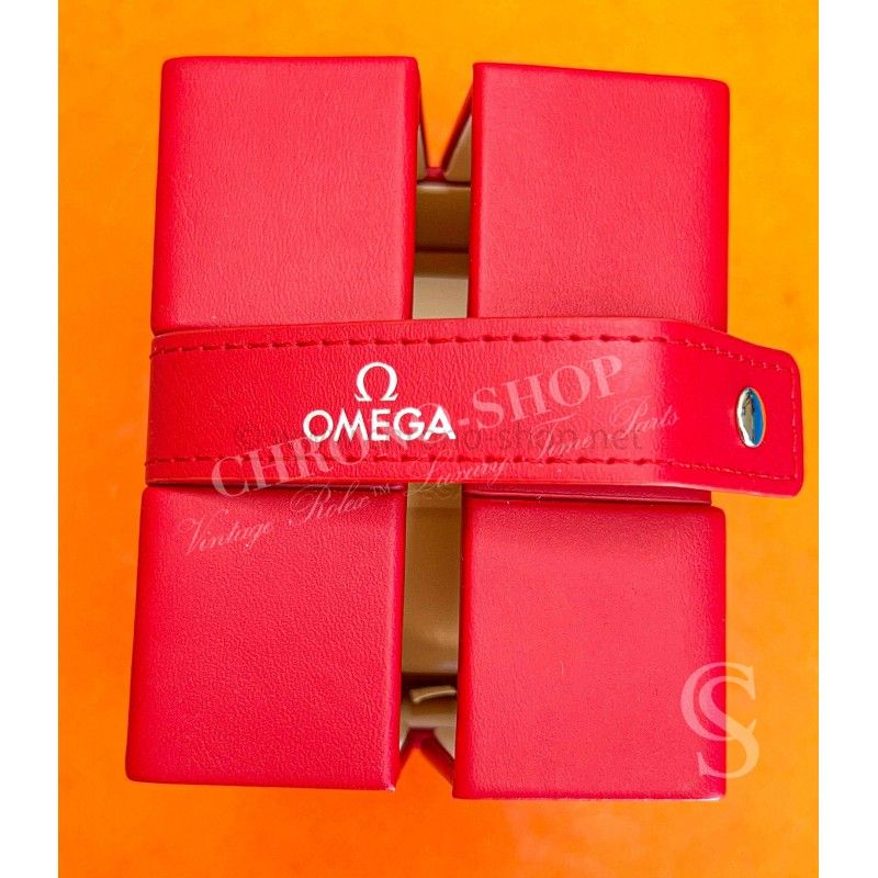 Omega Constellation DeVille Quadra Ladies watch original red beige box articulated