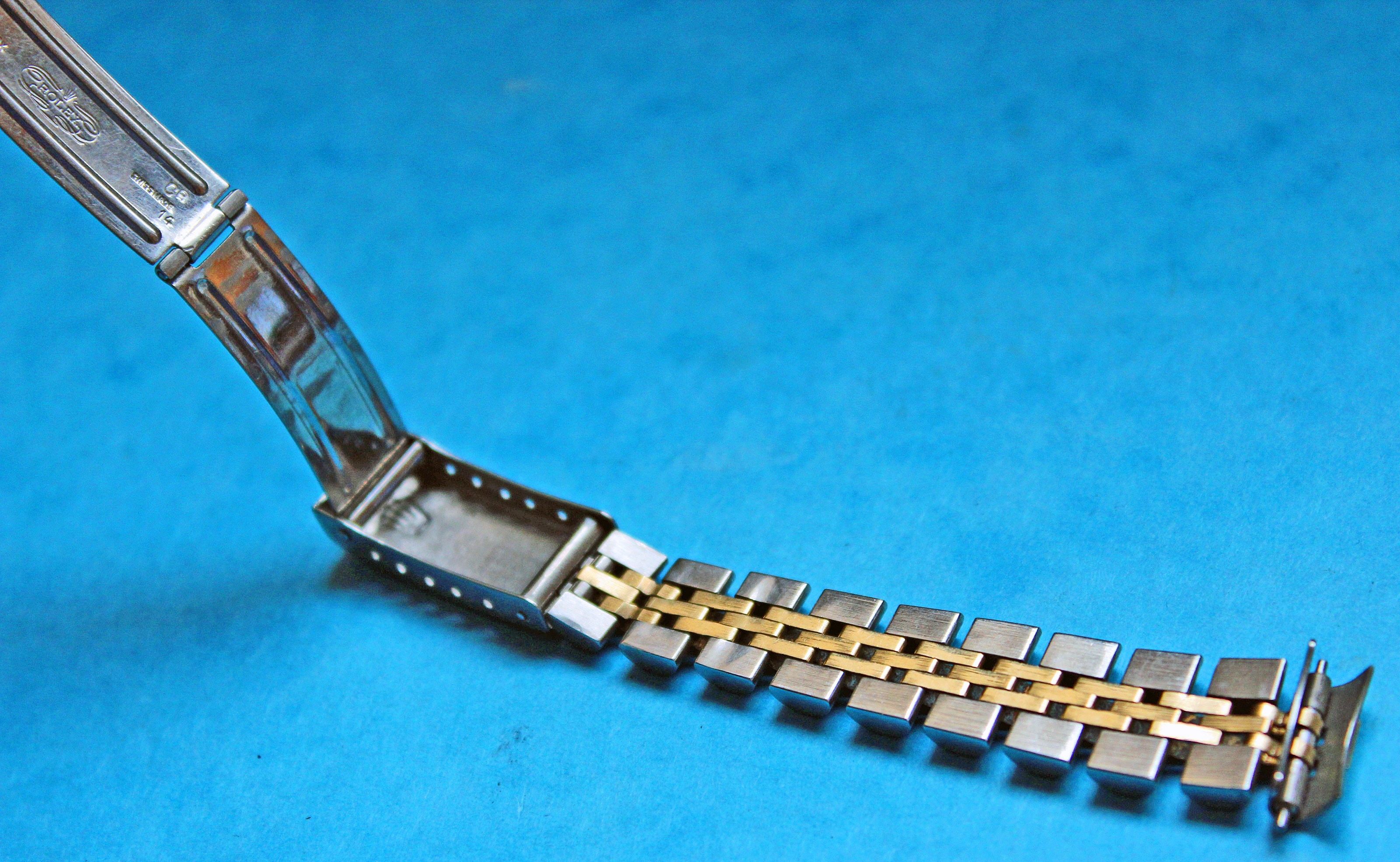 Original 1957 Rolex 20mm 18K GOLD Jubilee Bracelet 6062 6098 6305 6105 6611  | WatchCharts