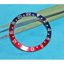 Vintage Rolex GMT Master 1675, 16750 Pepsi Blue & Red Bezel Watch Insert Part