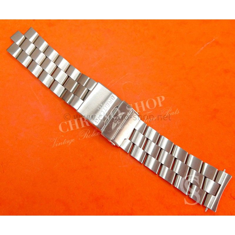 Breitling Rare Superocean Steelfish A17390 Watch bracelet 22mm ref 134A Band matted link Steel