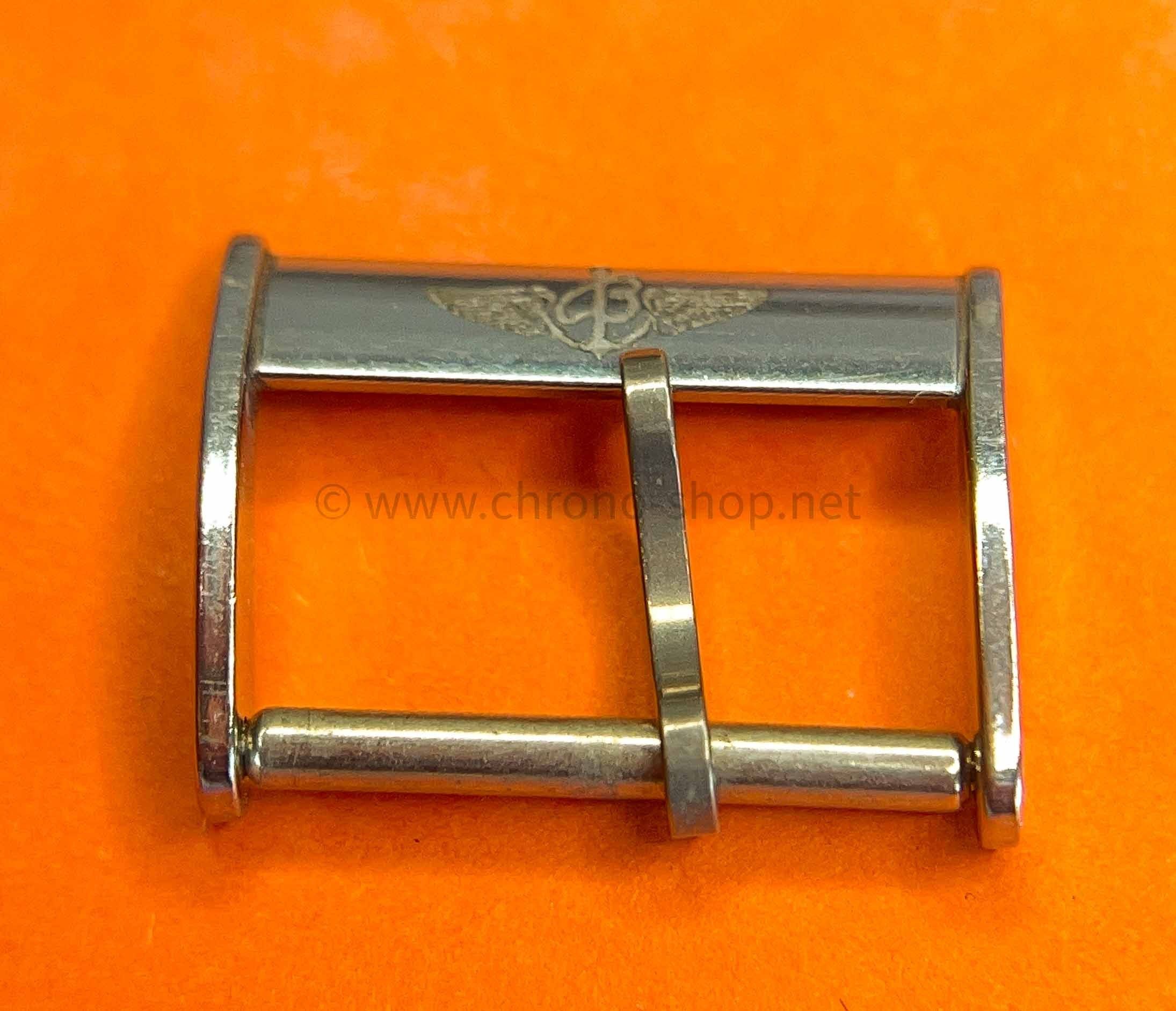 Boucle D'Attache (Fermoir) Breitling Pour Bracelet Cuir 18mm - Version Neuve - Occasion