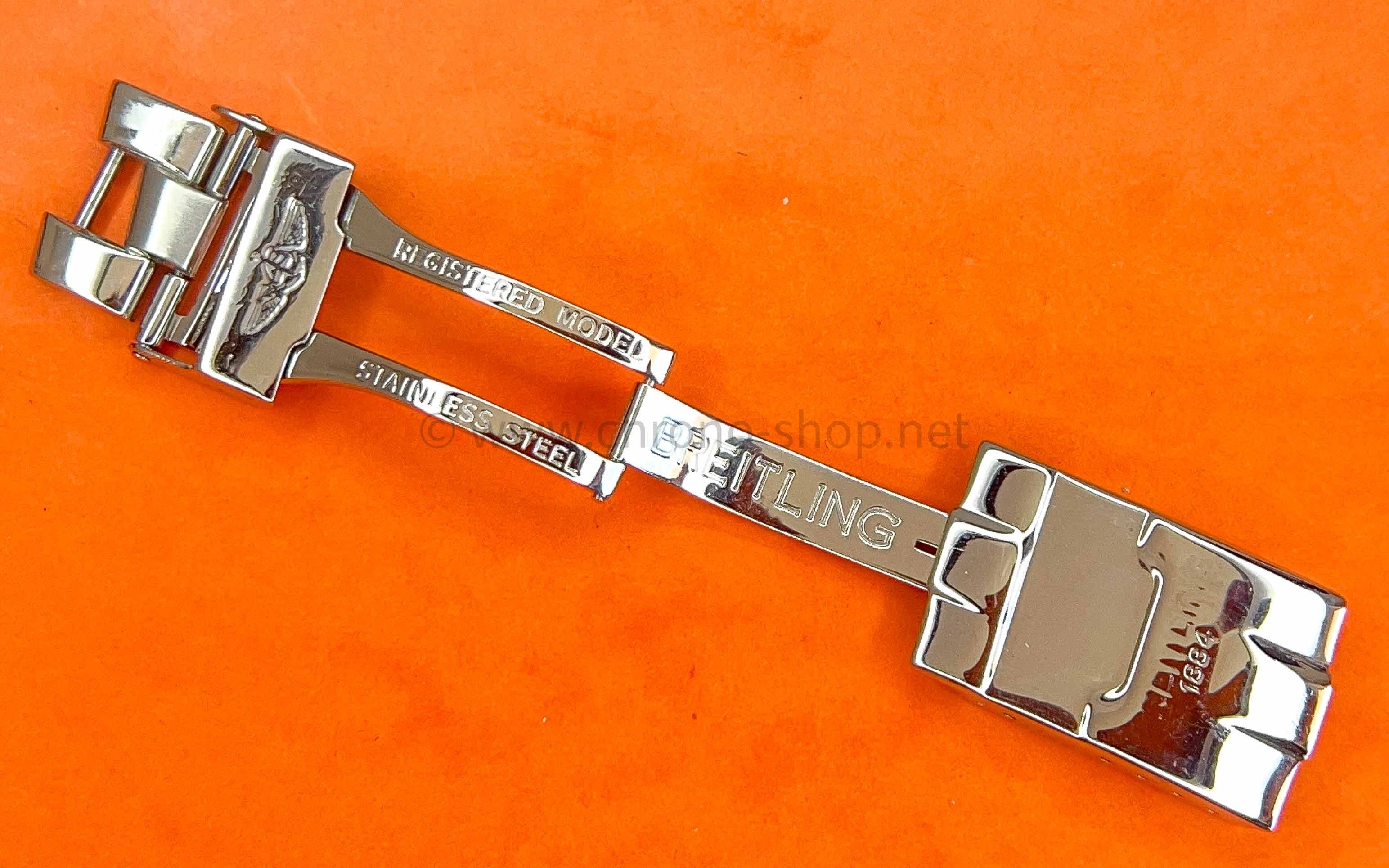 Authentic Breitling Navitimer 18mm Stainless Steel Watch Link – Polished Replacement Band Link