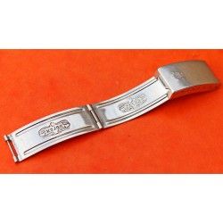 Vintage 80's ROLEX Clasp deployant buckle Oyster Steel Watch Band Ref. 78353 for bracelets tuoen gold a ssteel 19mm
