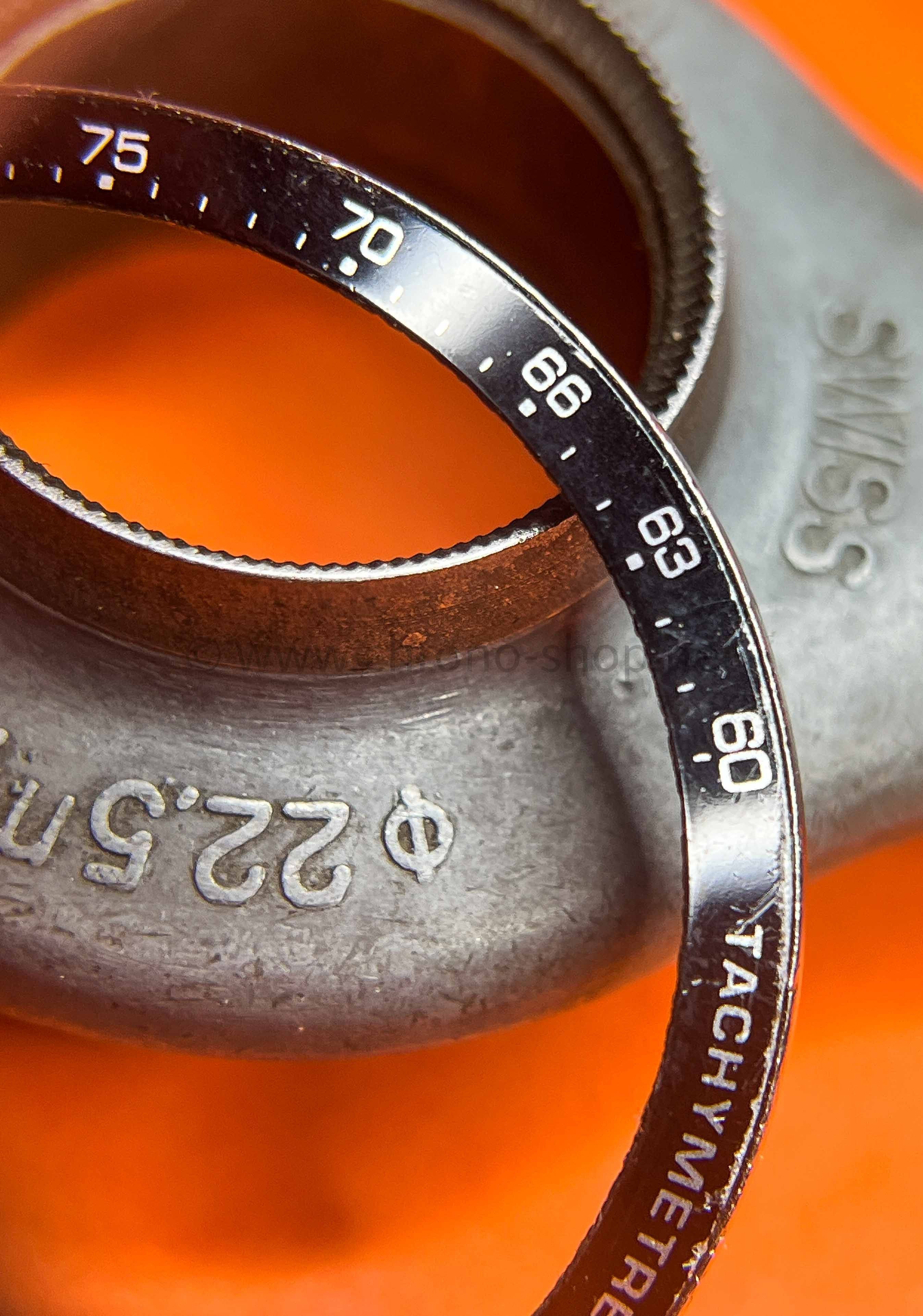 Lunette Bezel (Bague De Lunette) HEUER Vintage - Type Mètres - Suisse - Occasion