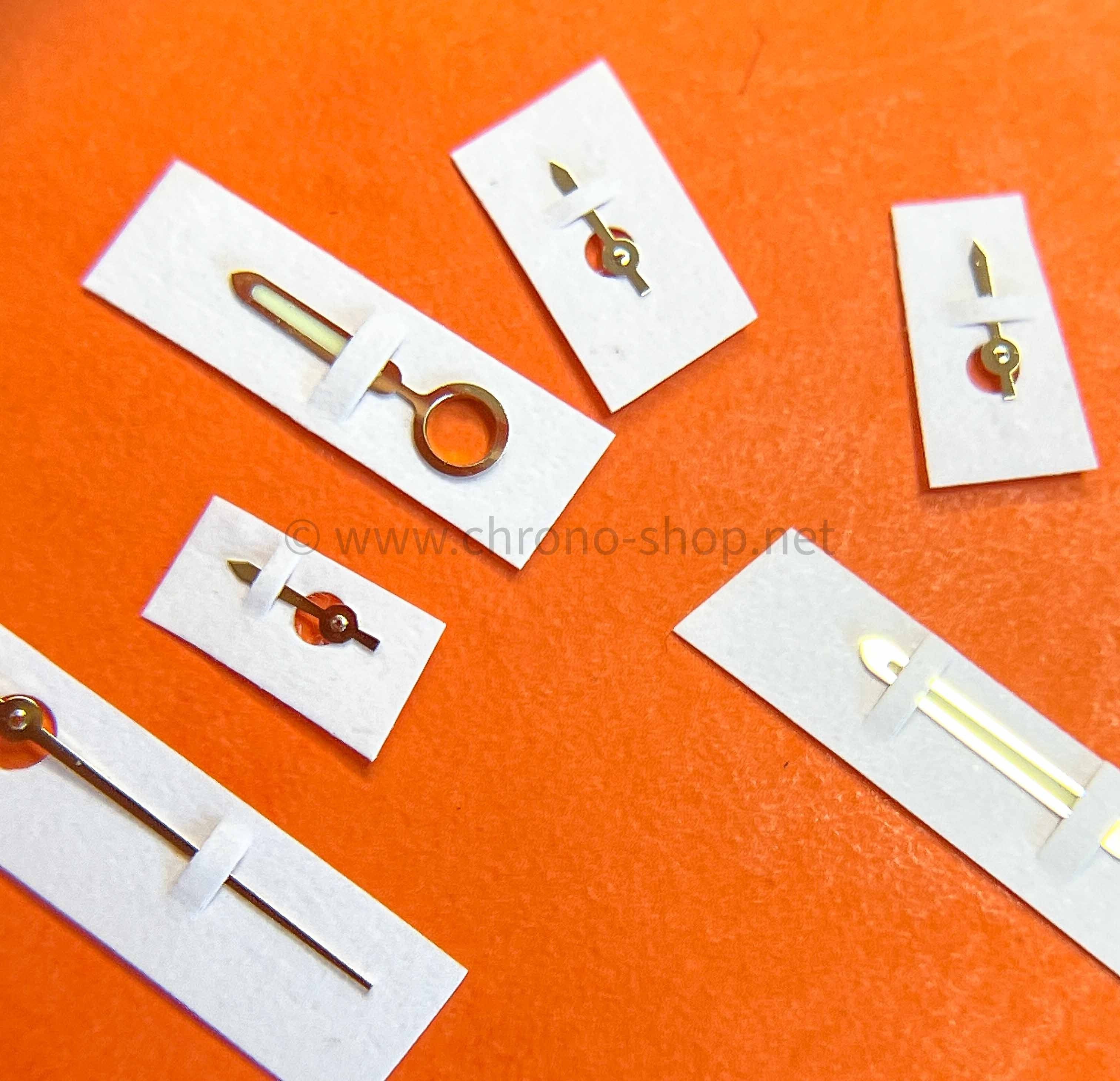 BREITLING GENUINE WATCH HANDS GOLD PLATED LUMINOVA B13048,B13047,B13050